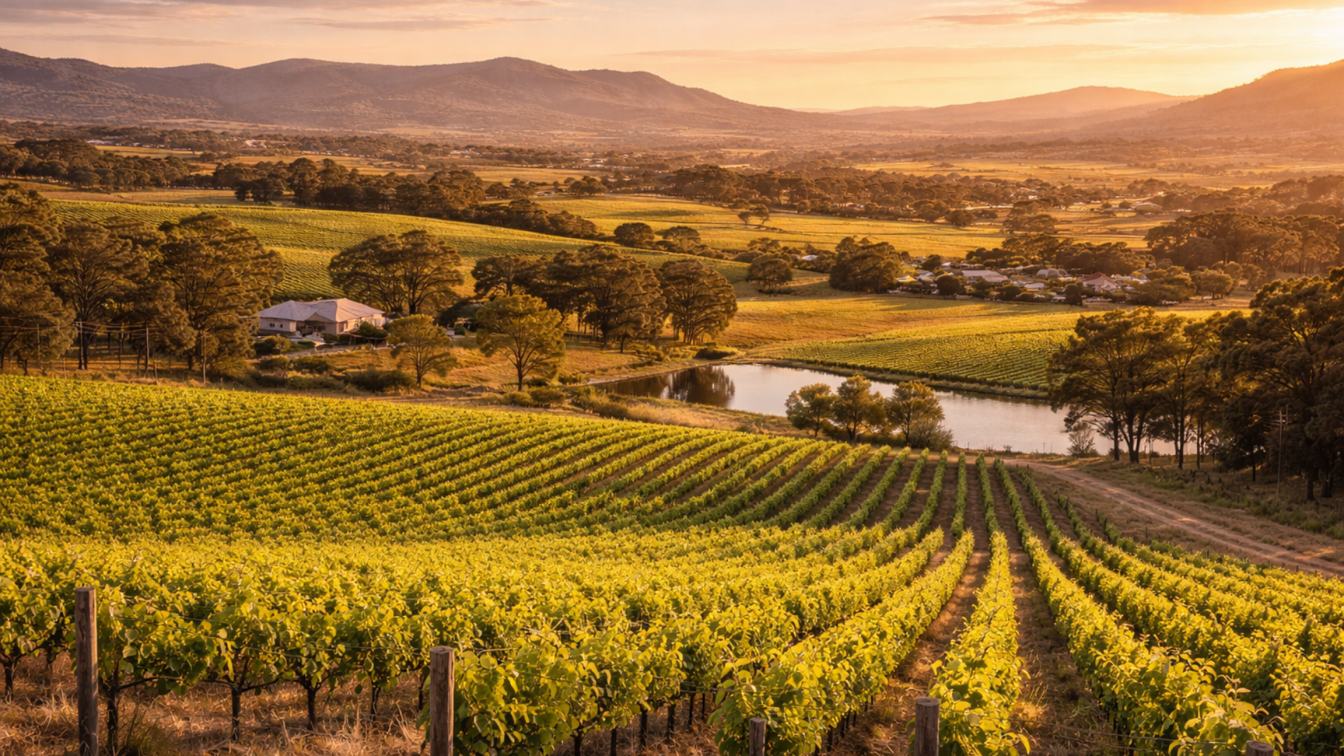 What makes the Orange region's climate so unique for wine?