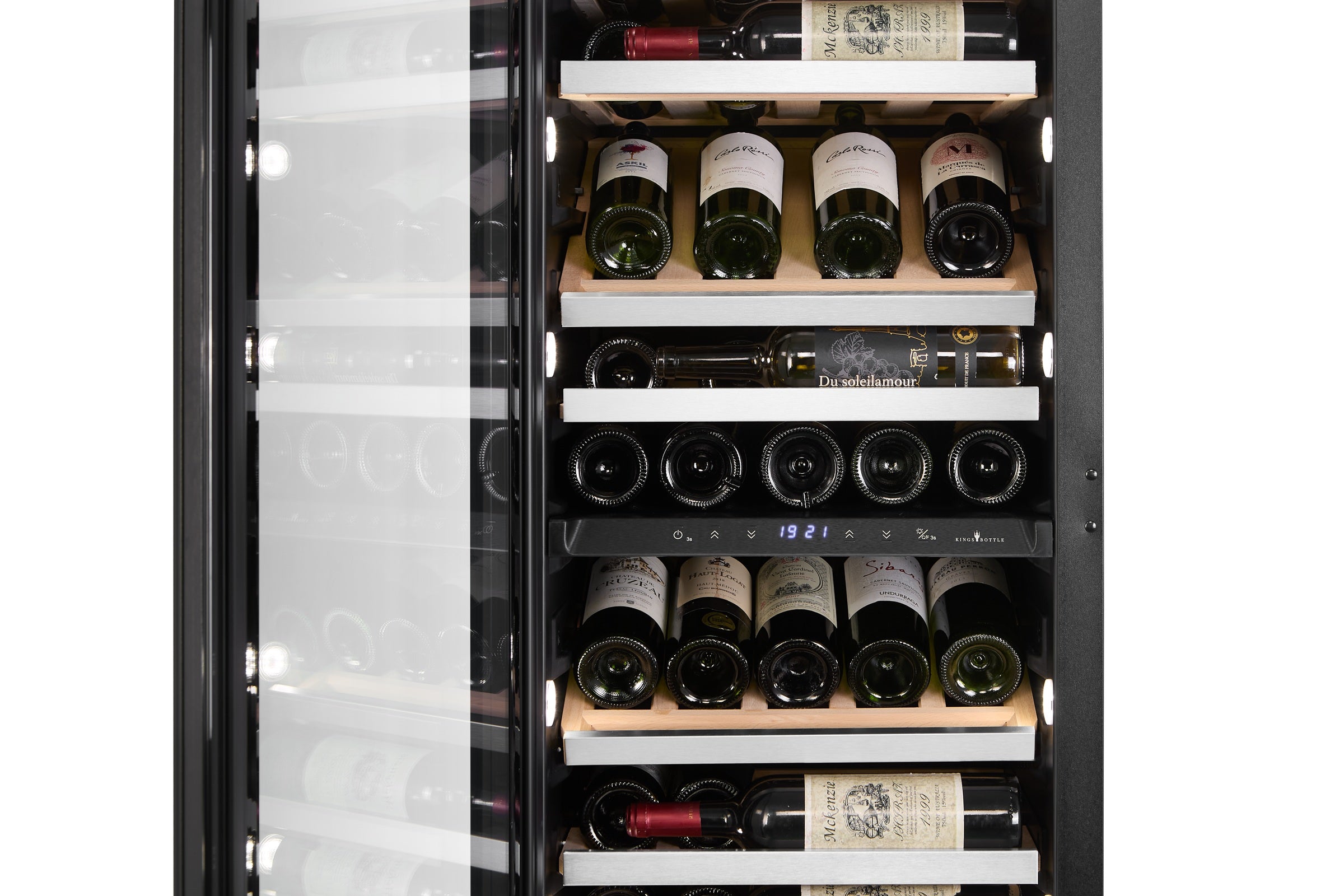 Atelier Harmony 980mm Upright Multi-Zone Wine Fridge
