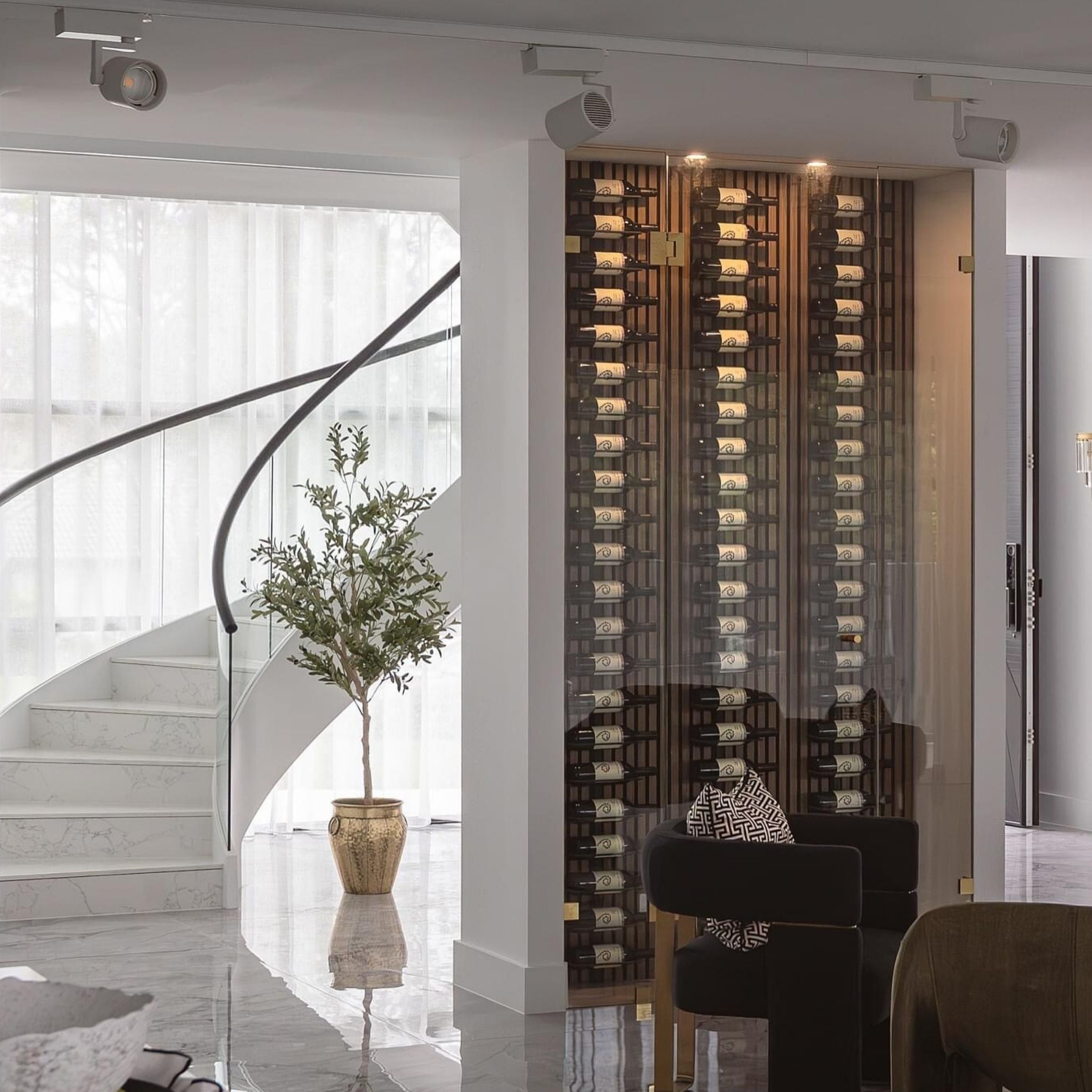 Wall Mounted Metal Wine Racks H-Type