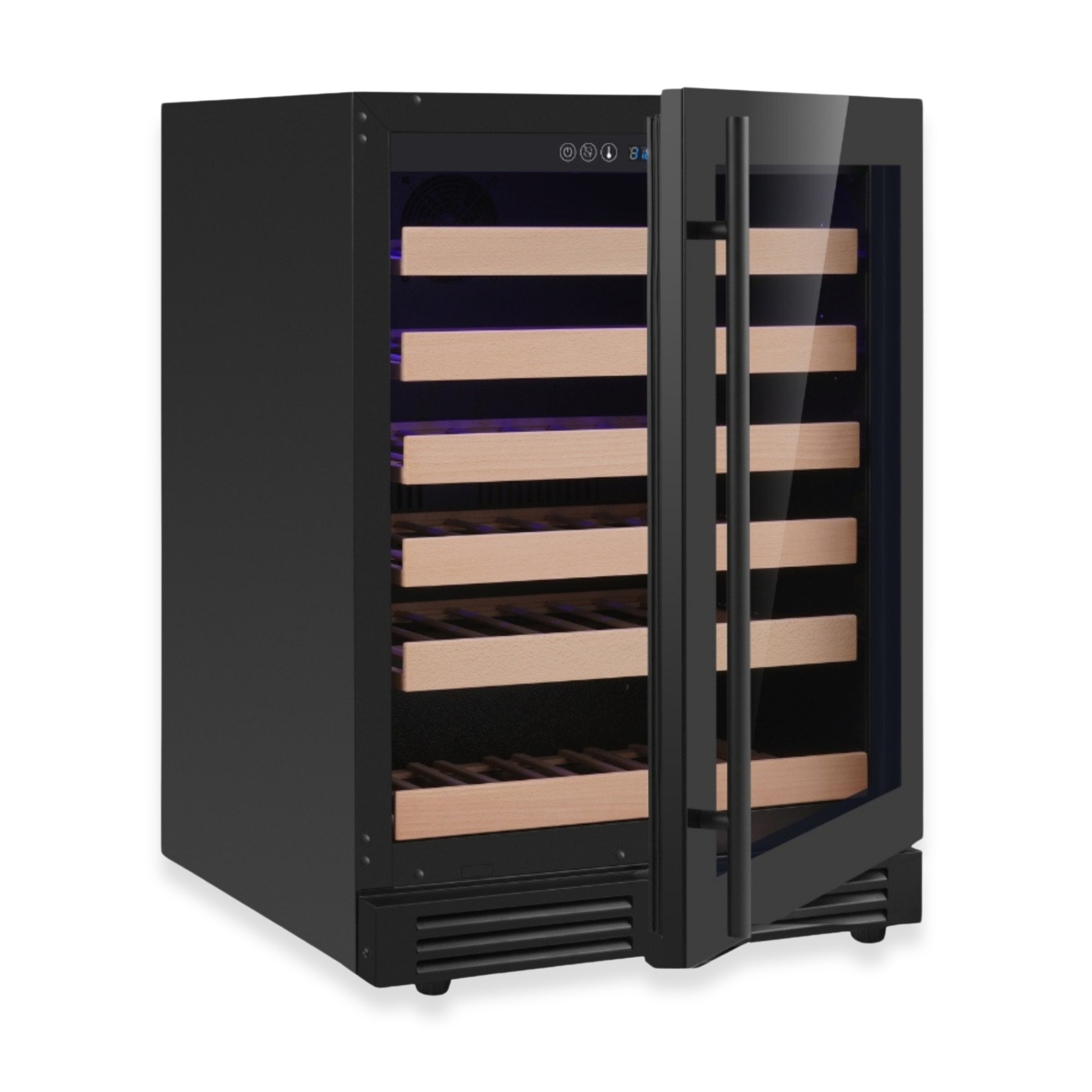 820mm Under Bench Glass Door Wine Fridge