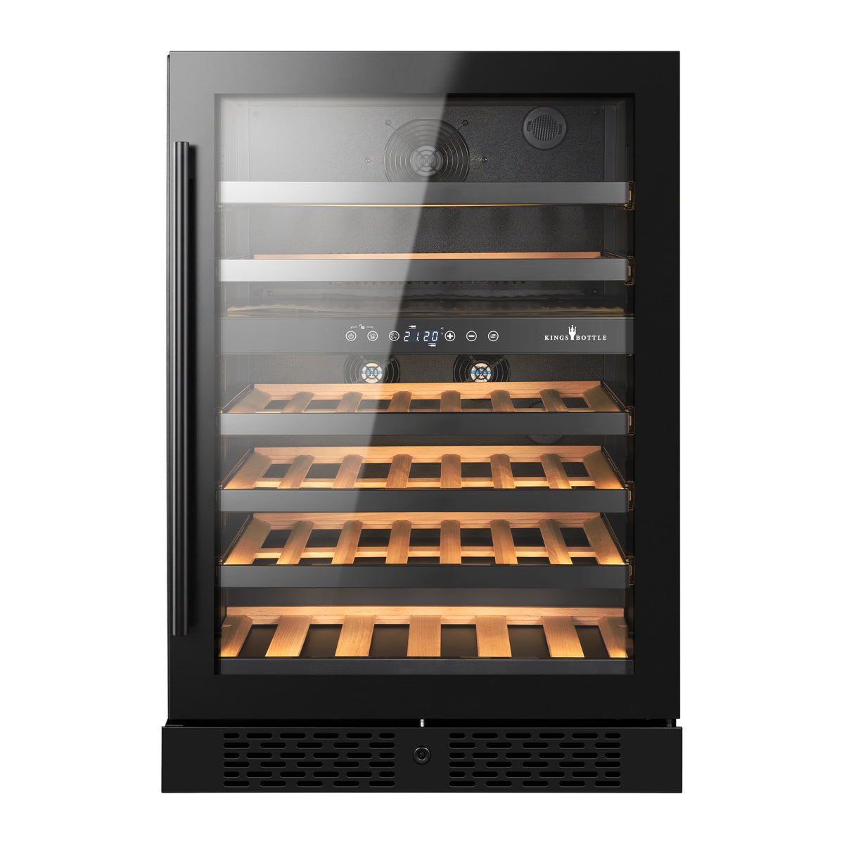 Versa 160- Dual Zone Wine Fridge with Height-adjustable Shelves