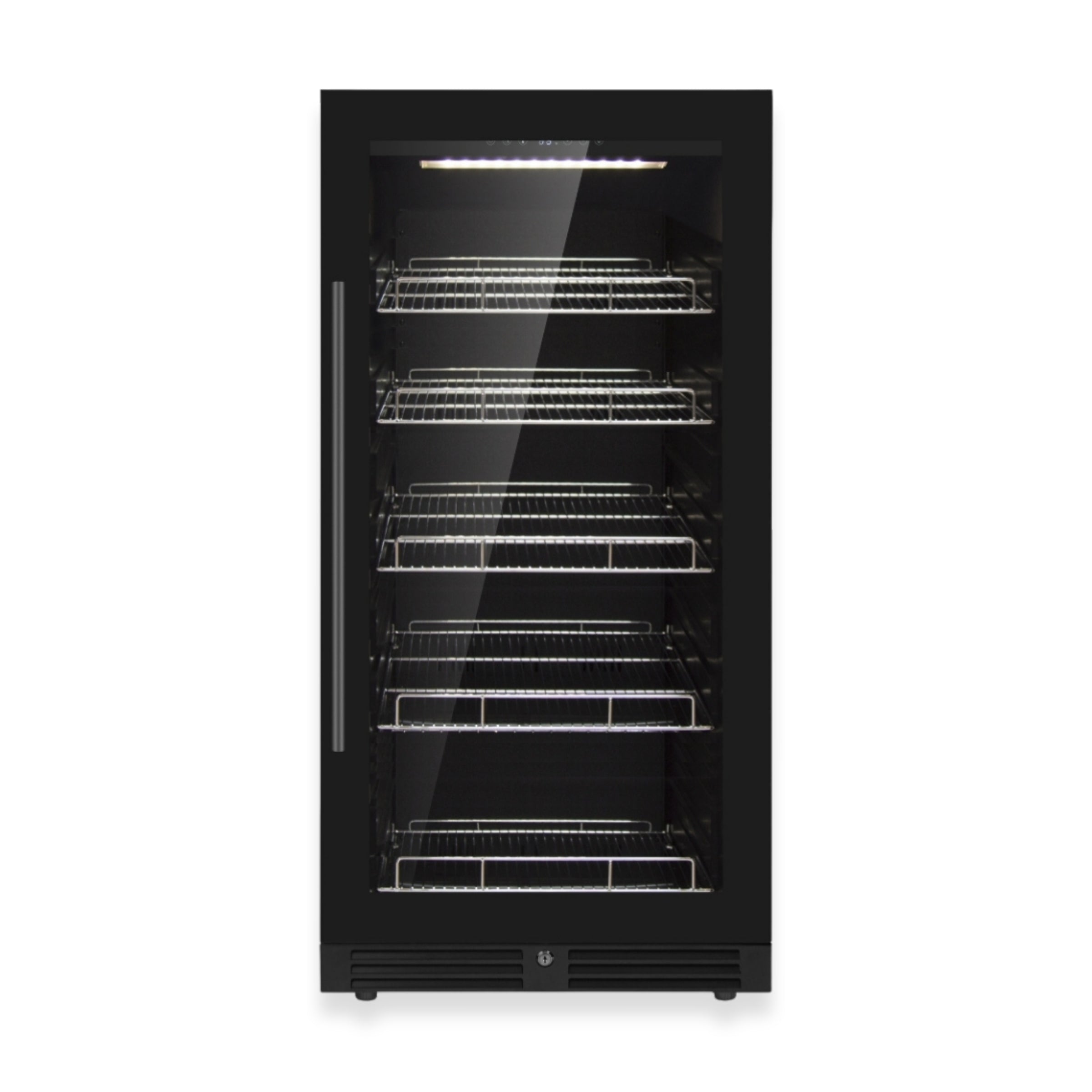 265L Upright Glass Door Bar Fridge