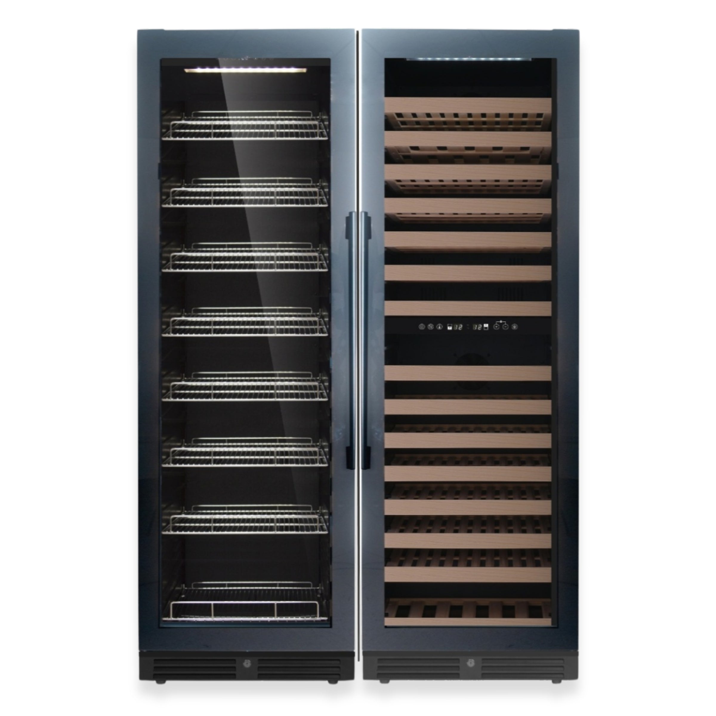 1800mm Upright Wine & Beverage Fridge Combo