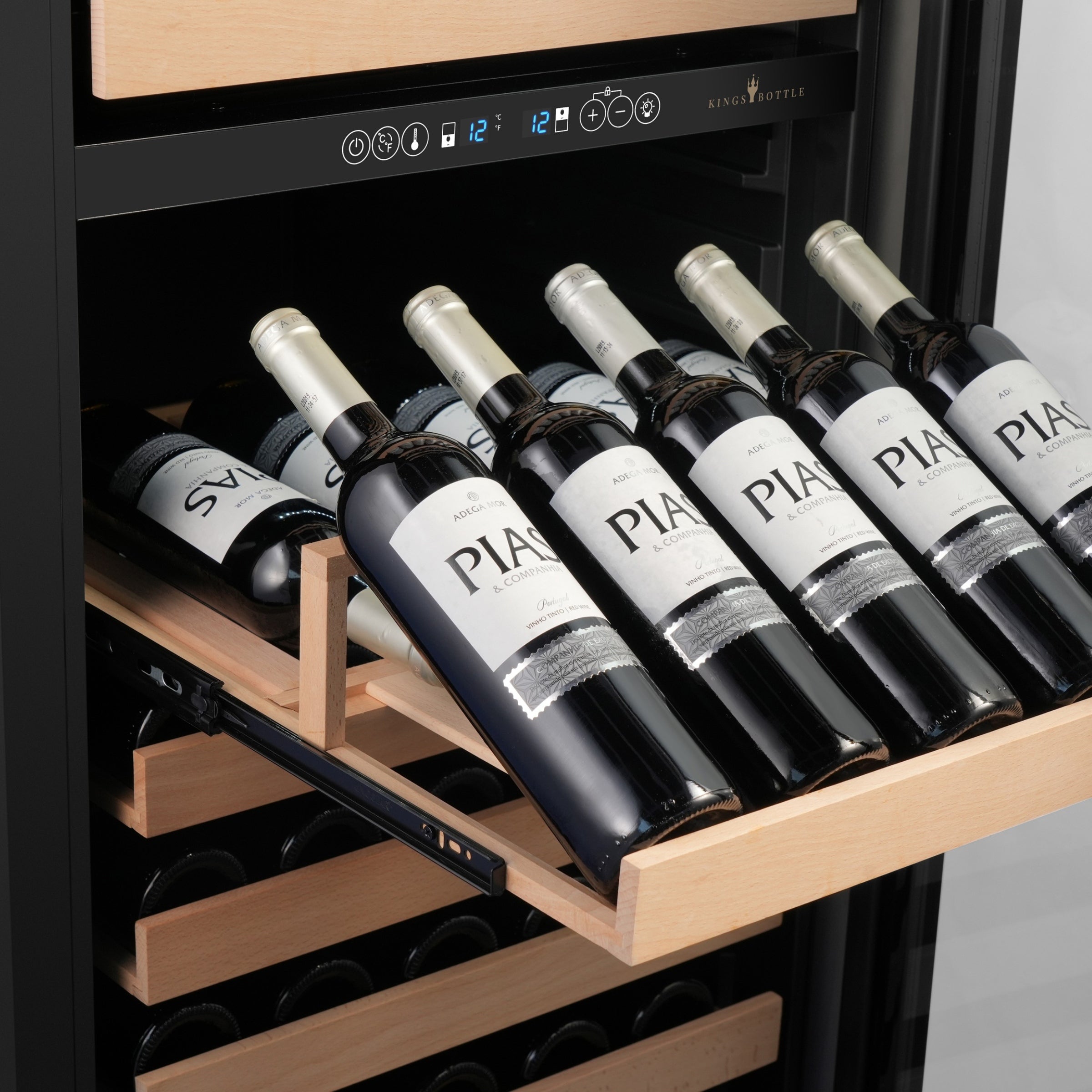 1800mm High Upright Dual Zone Wine and Beverage Center