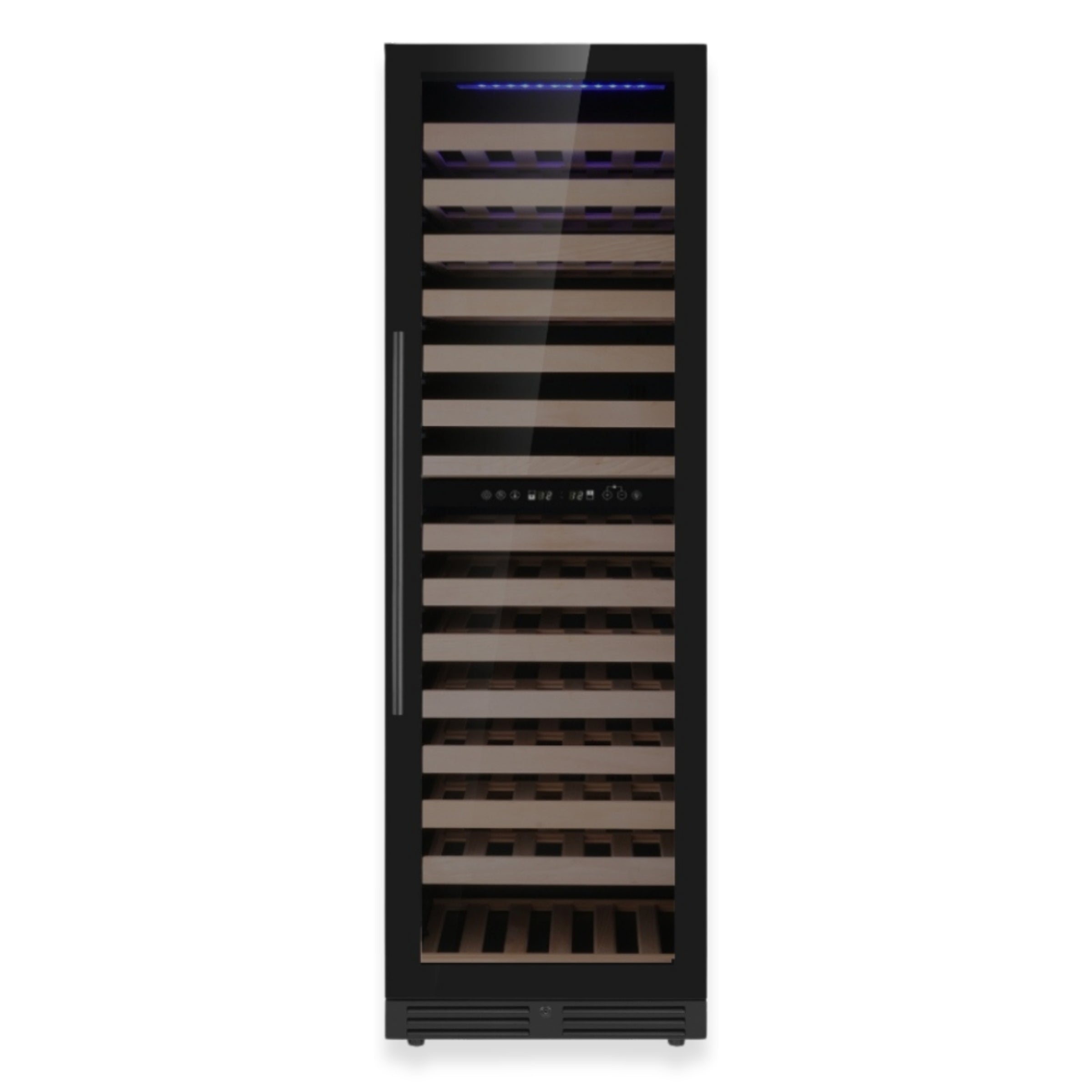 1800mm Upright Low-E Glass Dual Zone Wine Fridge