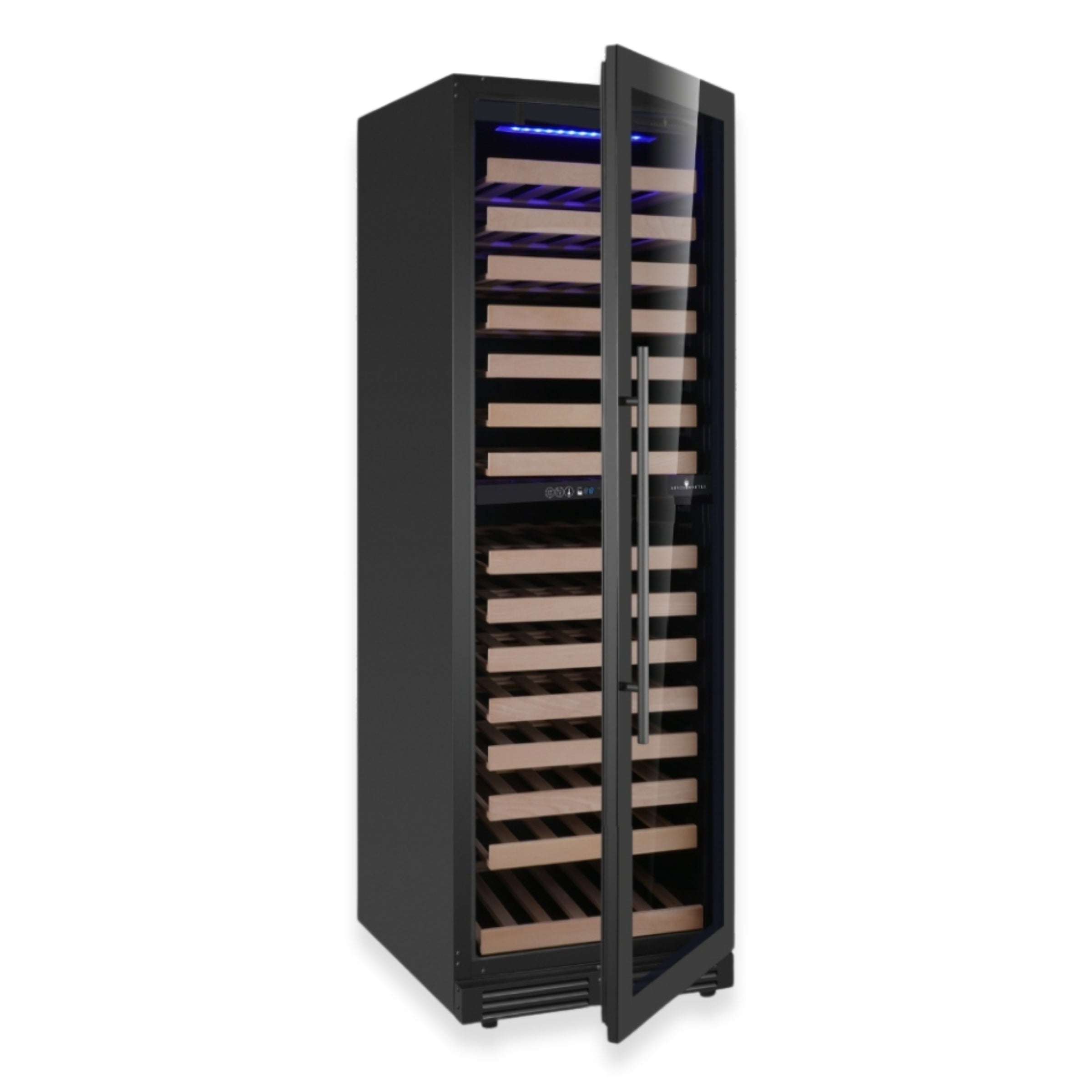 1800mm Upright Low-E Glass Dual Zone Wine Fridge