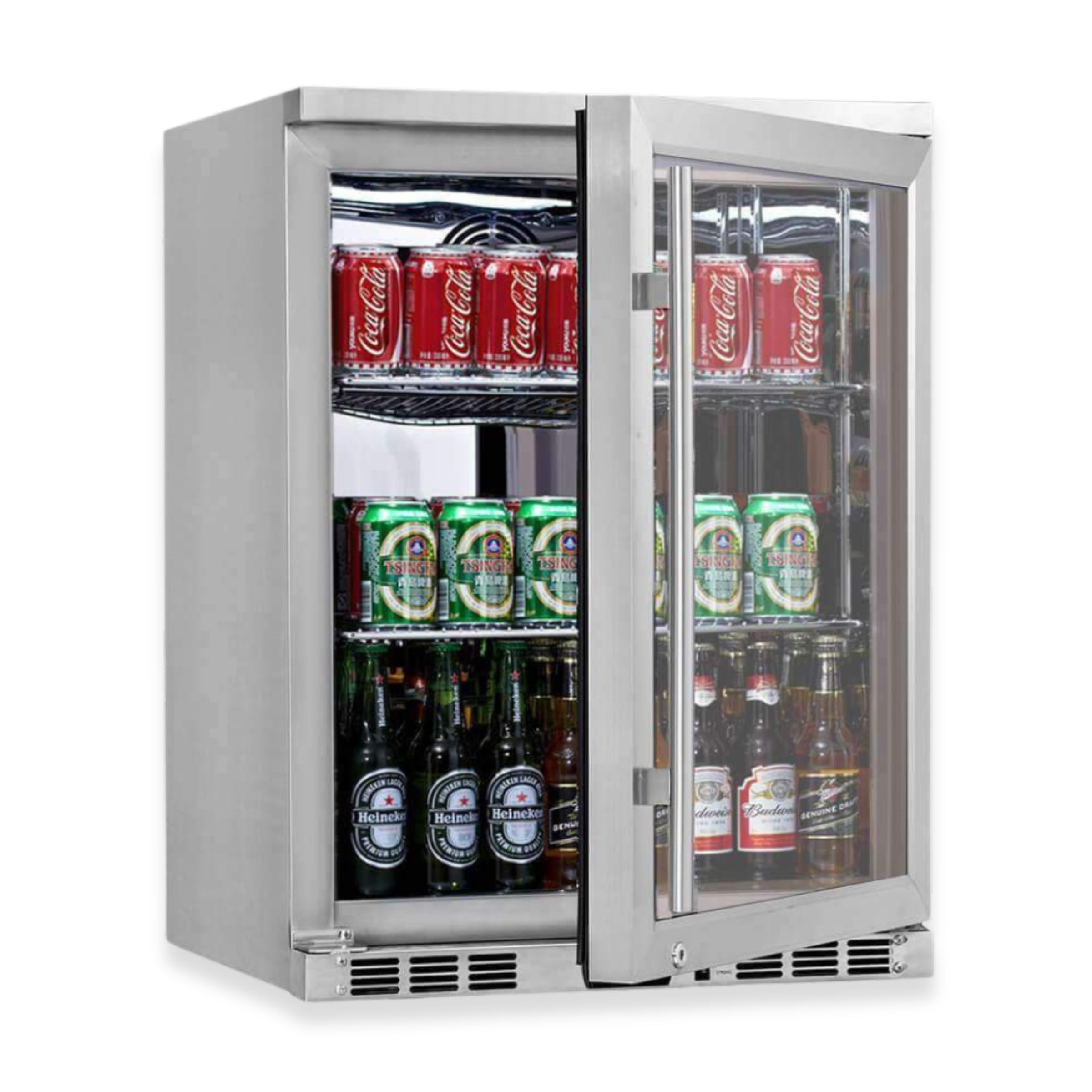 1 Door Stainless Under Bench Beverage Fridge