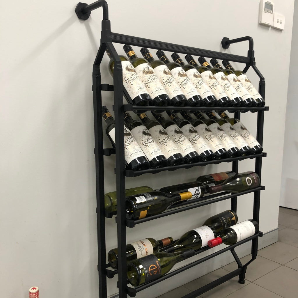 FloortoCeiling or FloortoWall Wine Rack