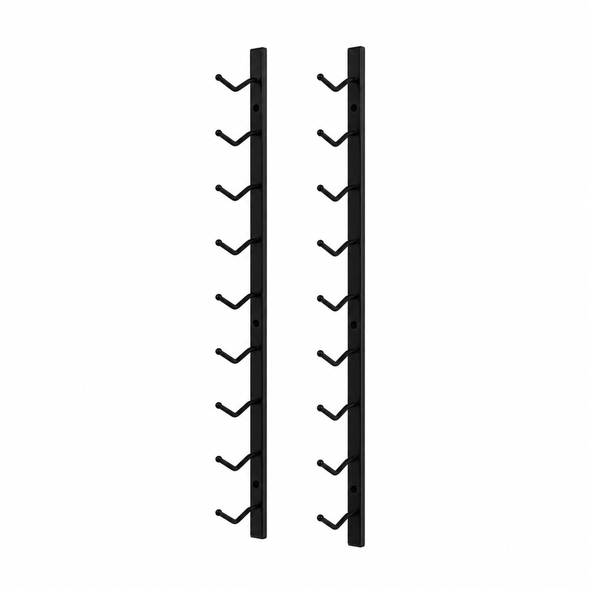 C-Type Label Display Wall Mounted Metal Wine Racks