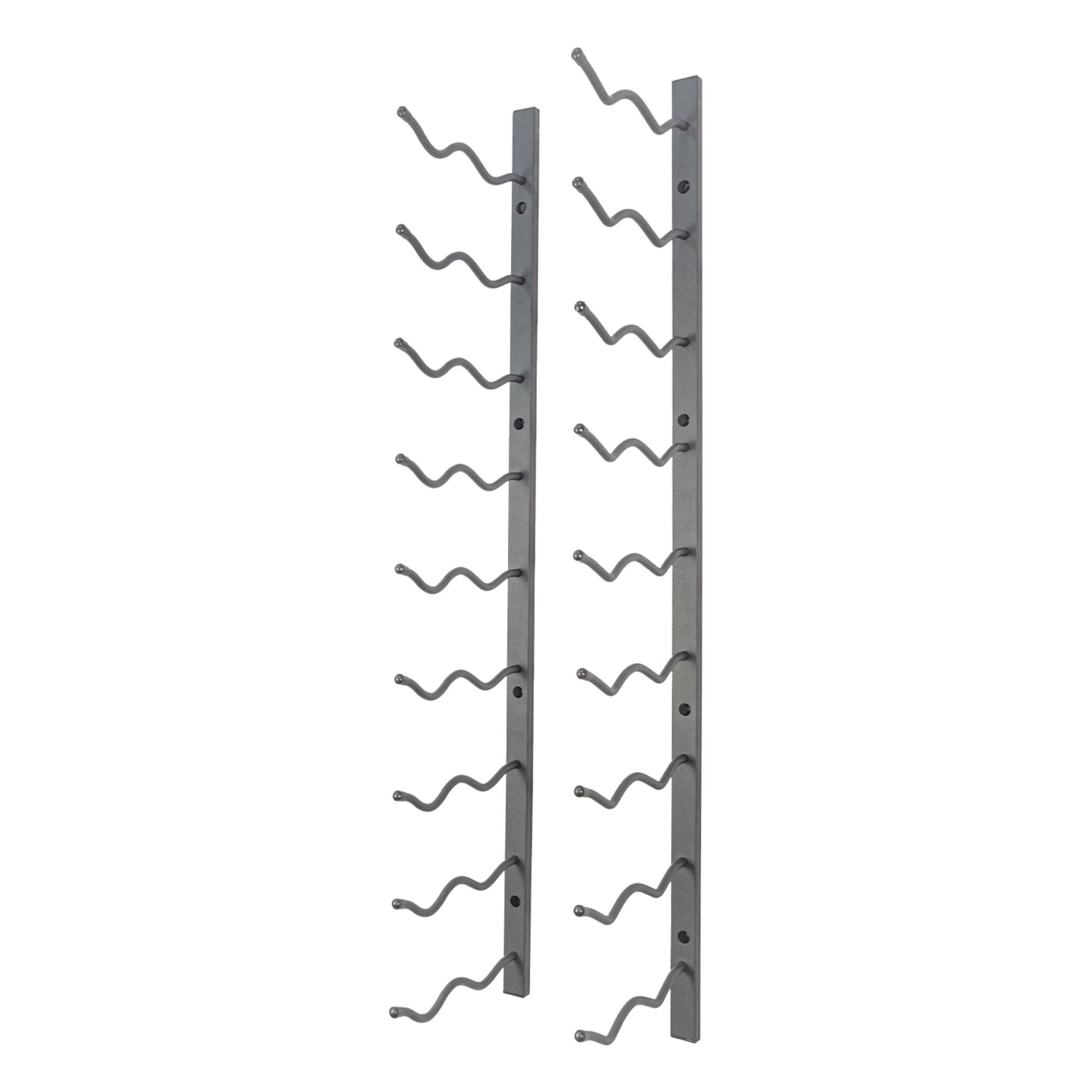 C-Type Label Display Wall Mounted Metal Wine Racks