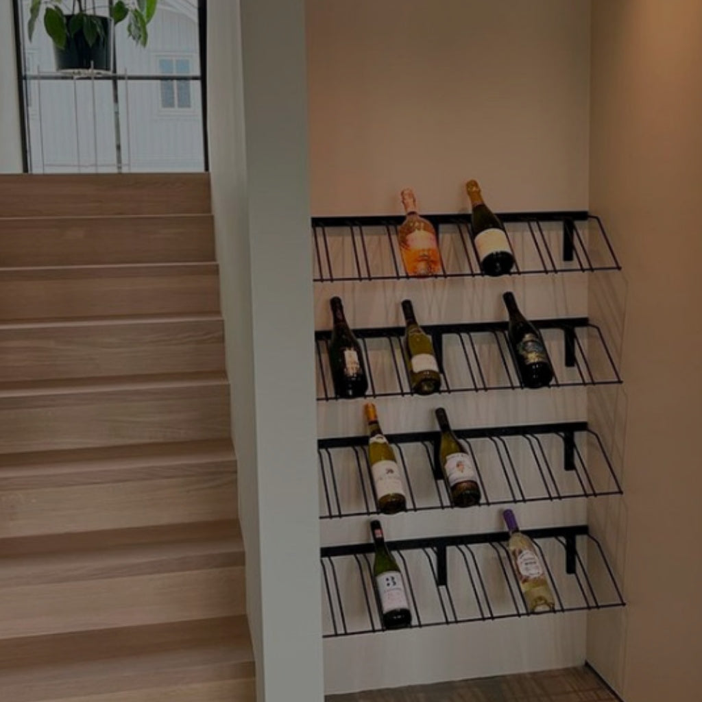 Display Wall-Mounted Wine Rack