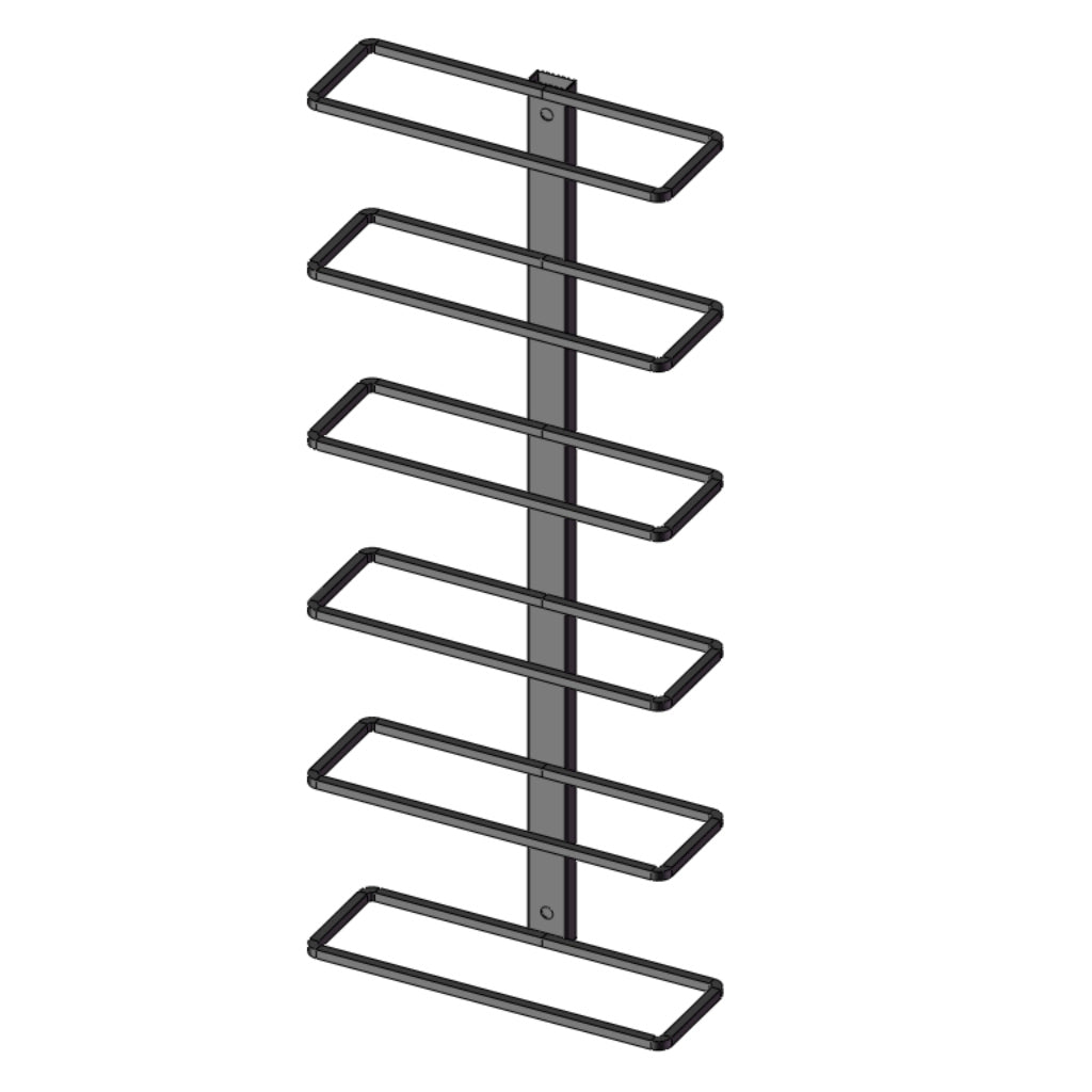 H-Type Wall Mounted Metal Wine Racks