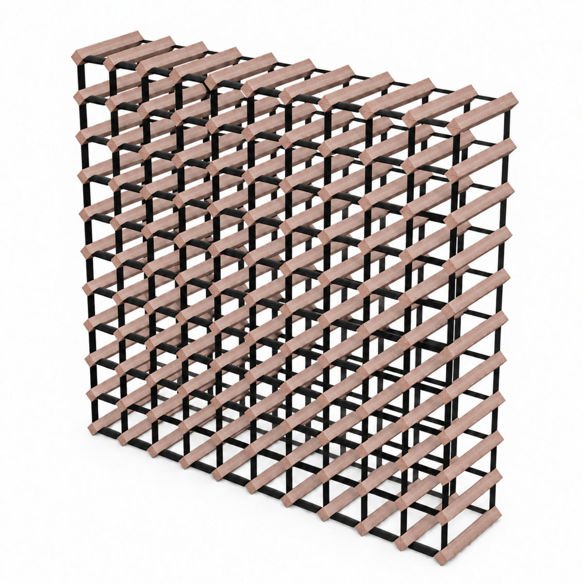 110 Bottle Timber Wine Rack | 10x10 Configuration