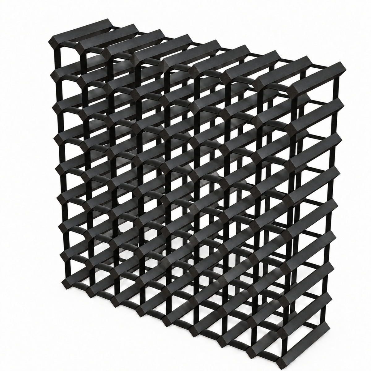 72 Bottle Timber Wine Rack | 8x8 Configuration