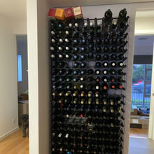 Load image into Gallery viewer, Custom Built Wine Rack | Black Onyx Finish | Un-Assembled

