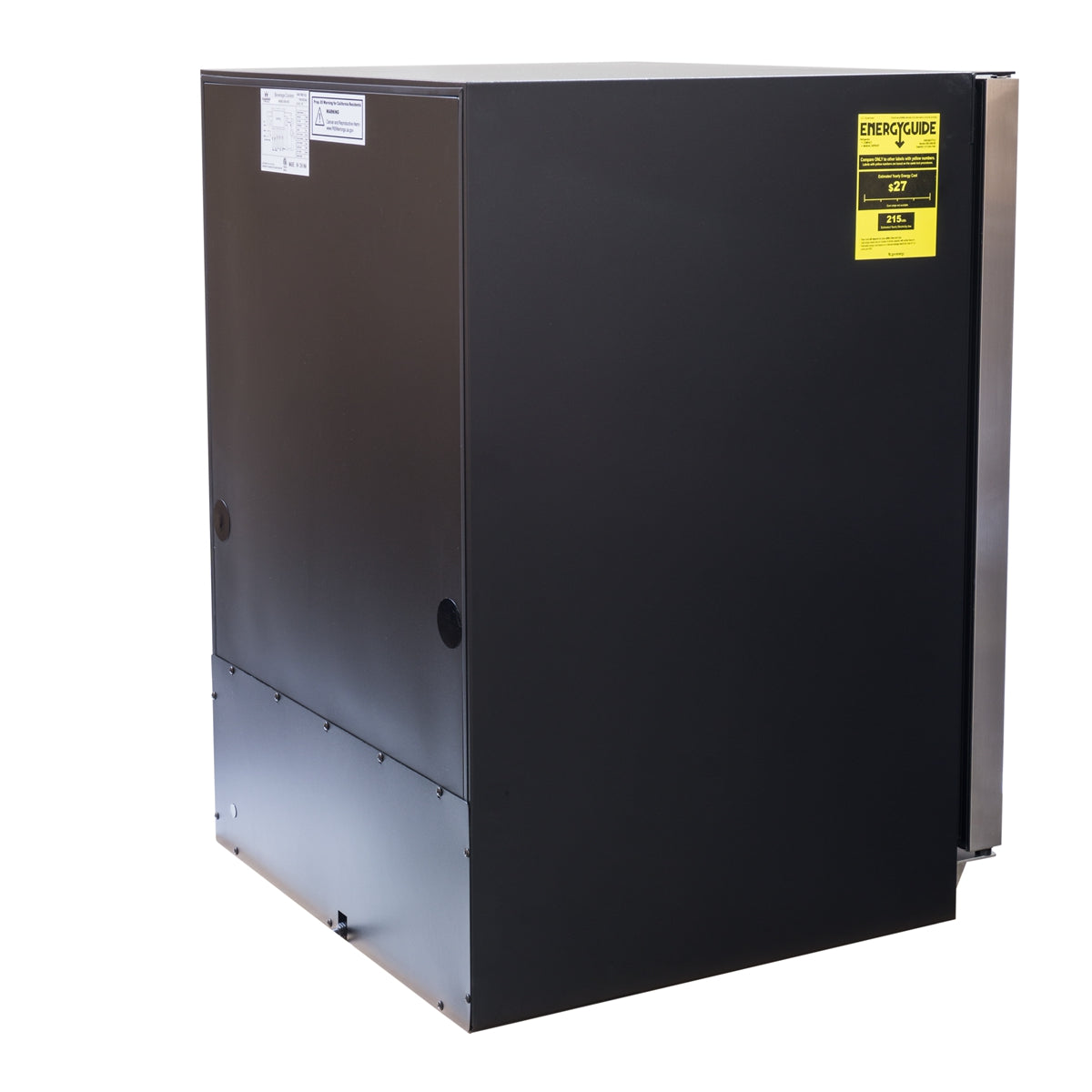 152 Litre Under Bench Glass Door Beer Fridge