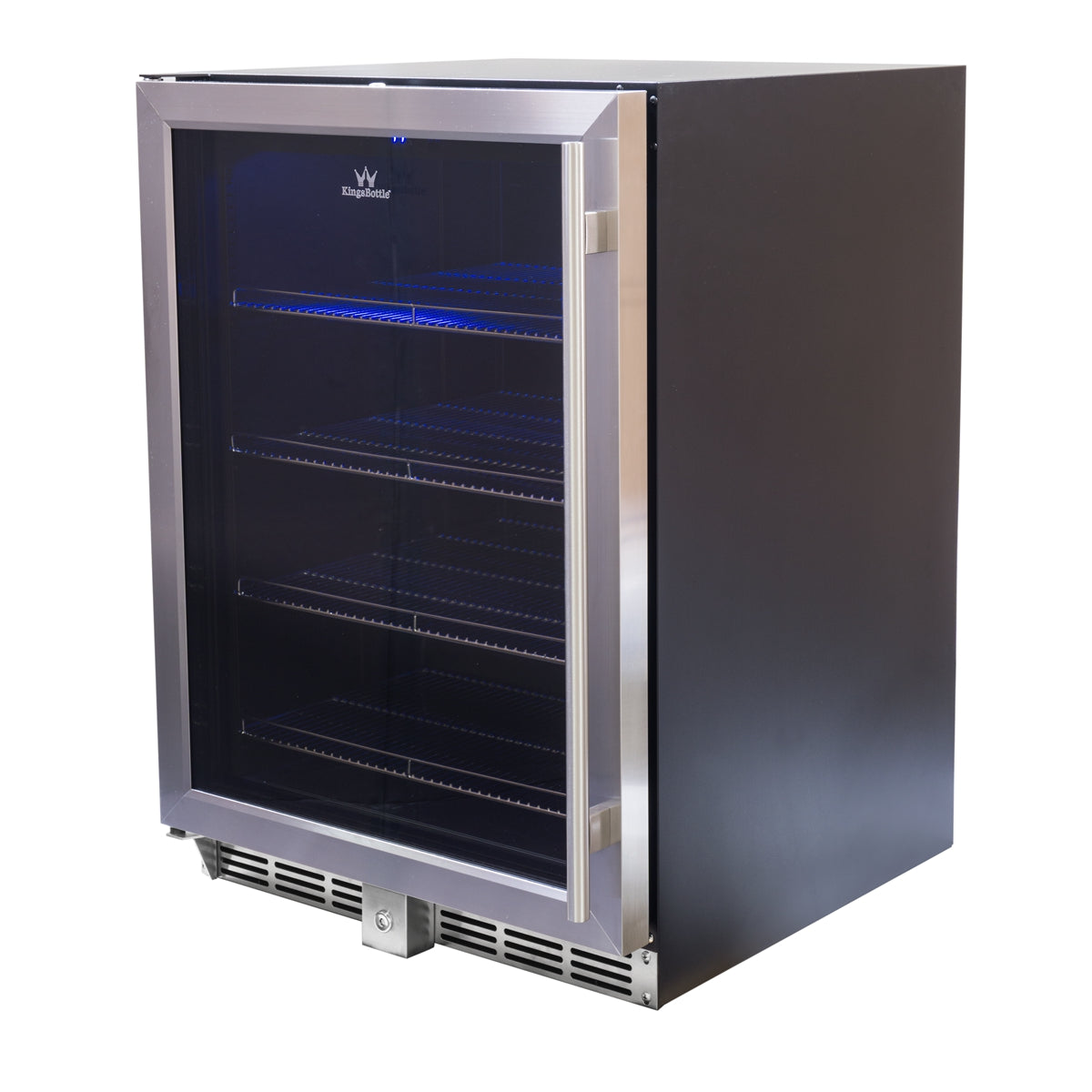 152 Litre Under Bench Glass Door Beer Fridge