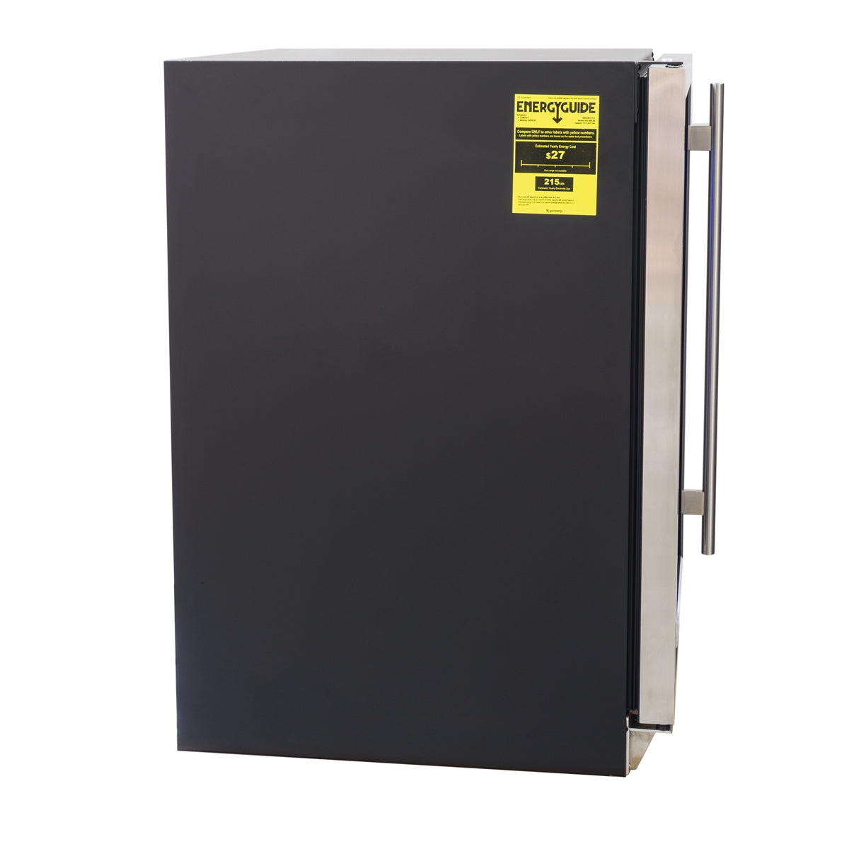 152 Litre Under Bench Glass Door Beer Fridge