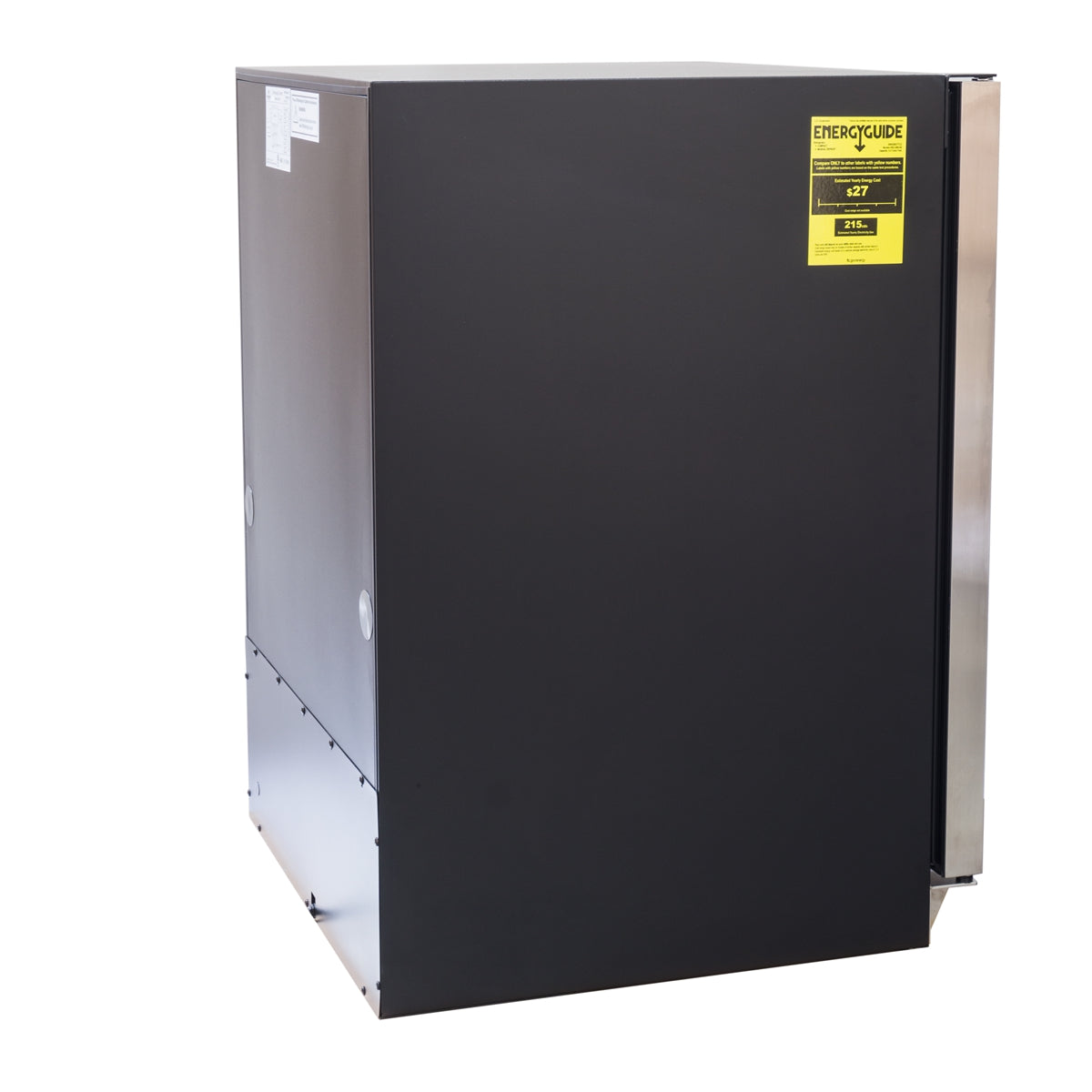 152 Litre Under Bench Glass Door Beer Fridge