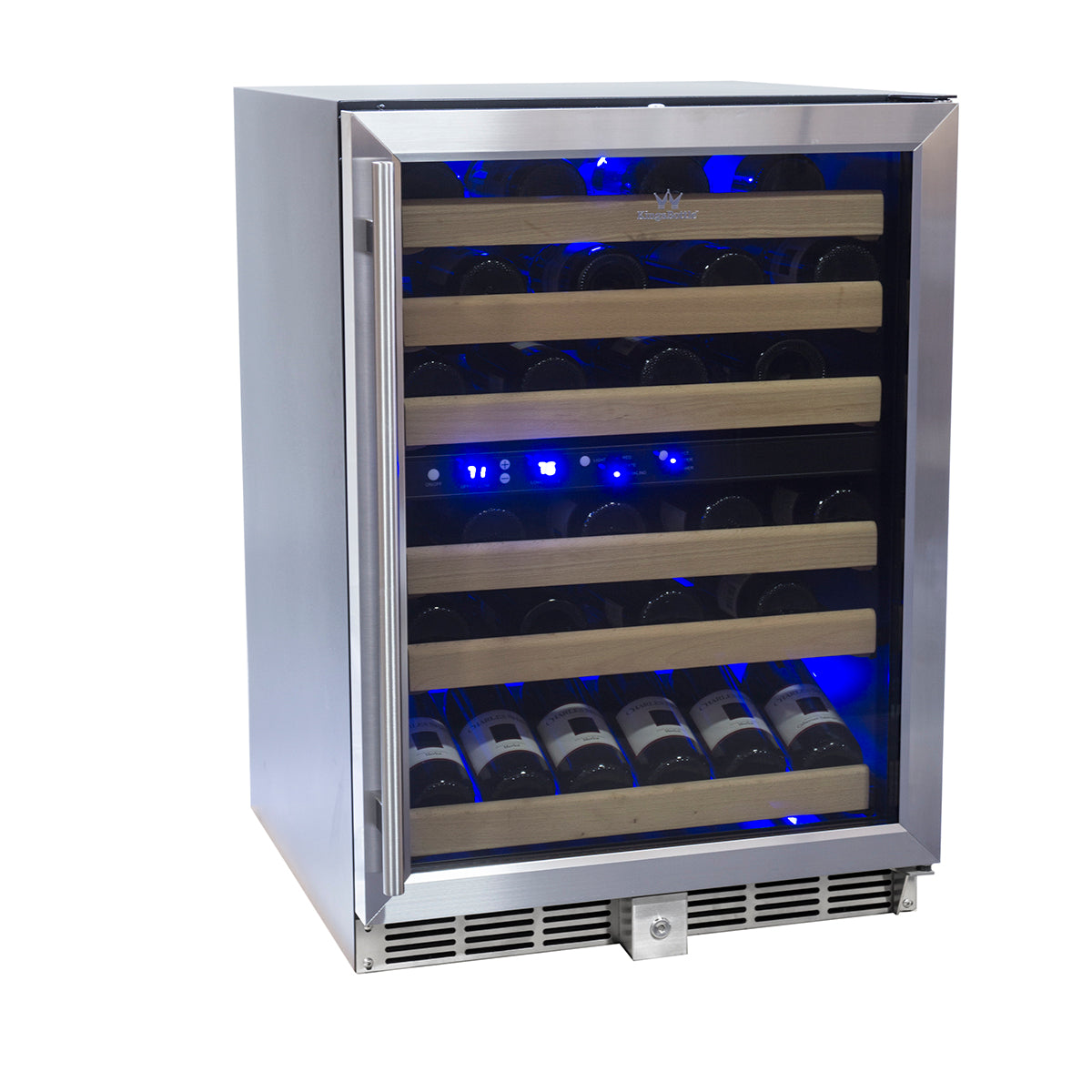 152L Under Counter Dual Zone Wine Fridge