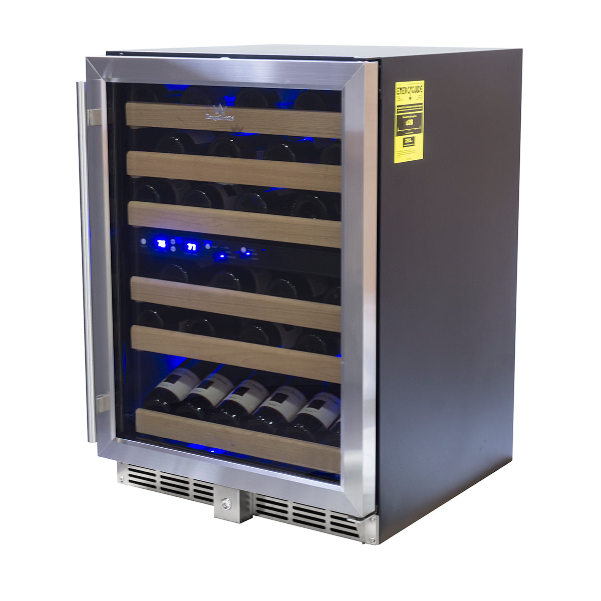 152L Under Counter Dual Zone Wine Fridge