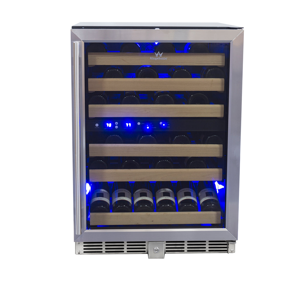 152L Under Counter Dual Zone Wine Fridge