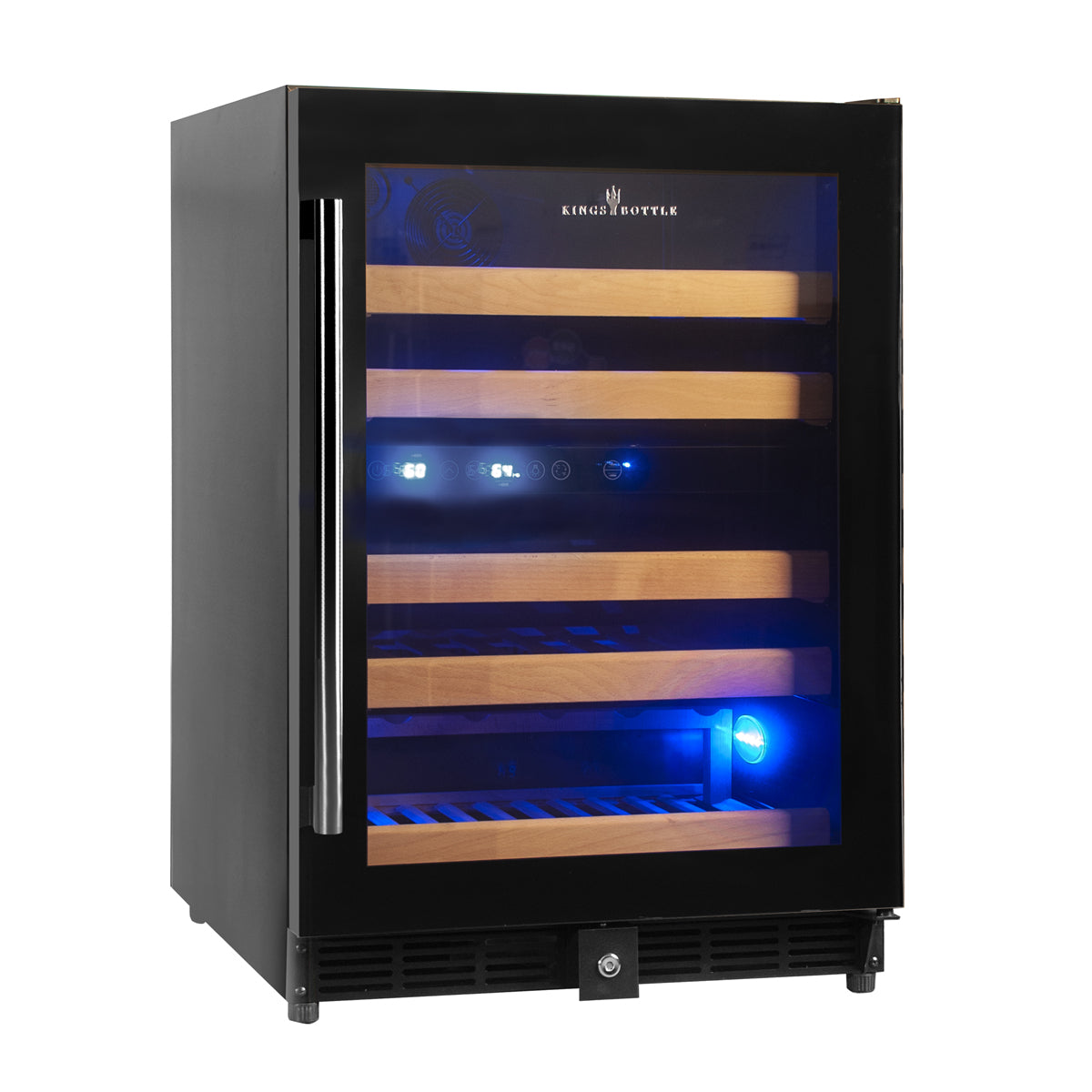 152L Under Counter Dual Zone Wine Fridge