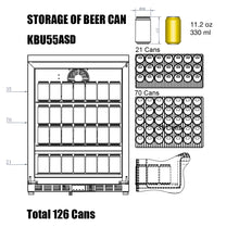 Load image into Gallery viewer, Solid Door Alfresco Beer Fridge With Stainless Steel Exterior and Interior
