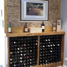Load image into Gallery viewer, Custom Built Wine Rack | Black Onyx Finish | Pre-Assembled
