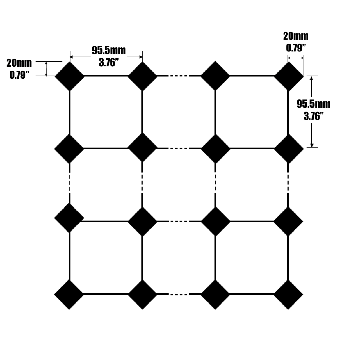 Custom Built Wine Rack | Dark Mahogany Finish