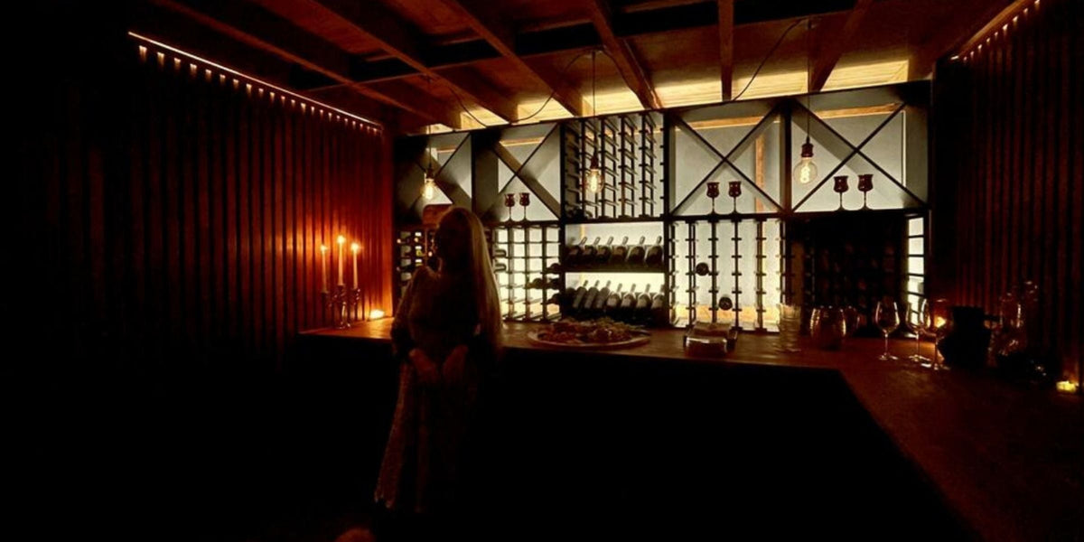 Wine Rack Scene Maximizing Style and Functionality with a Timber Wine Rack