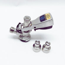 Load image into Gallery viewer, D-Type Keg Coupler with Ball Lock Posts
