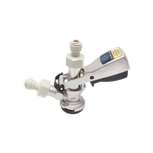Load image into Gallery viewer, D-Type Keg Coupler with Push In Fittings
