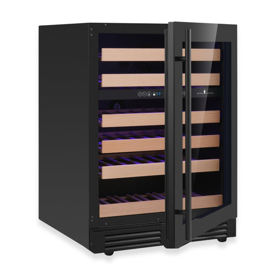 820mm Under Bench Dual-Zone Wine Fridge