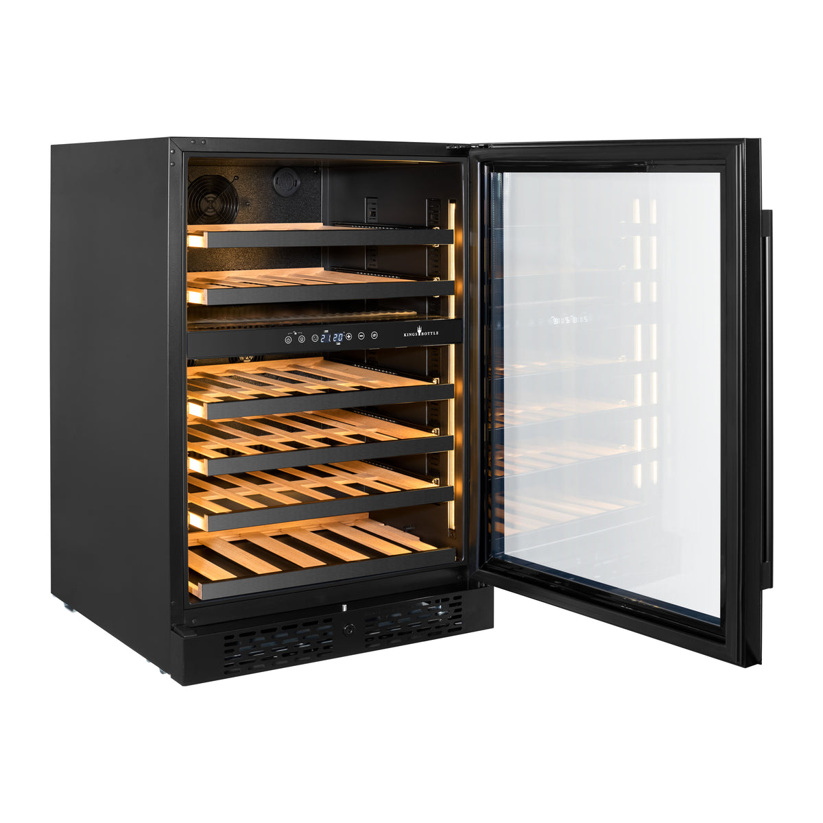 Versa 160- Dual Zone Wine Fridge with Height-adjustable Shelves