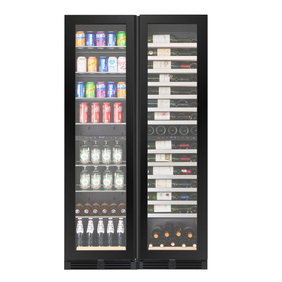 Atelier Ensemble - 980mm-Wide Triple-Zone Wine & Beverage Combo