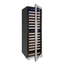 Load image into Gallery viewer, 1800mm Height Upright Low-E Glass Door Dual Zone Wine Fridge

