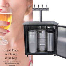 Load image into Gallery viewer, 236L Beer Fridge - Versatile Indoor/Outdoor Kegerator
