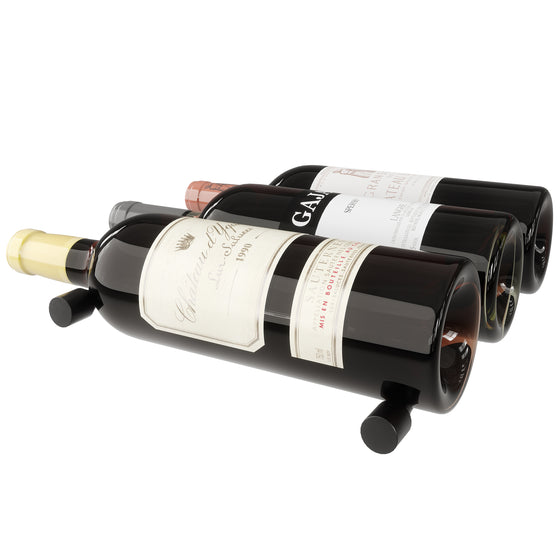 3 Bottle Label Facing Mono Display with Pegs
