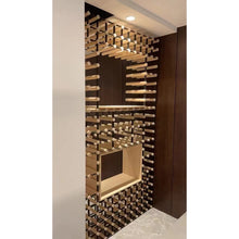 Load image into Gallery viewer, Custom Built Wine Rack | Natural Finish | Pre-Assembled
