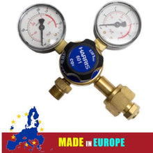 Load image into Gallery viewer, Harris 601 Twin Gauge 0-400kpa Gas Regulator
