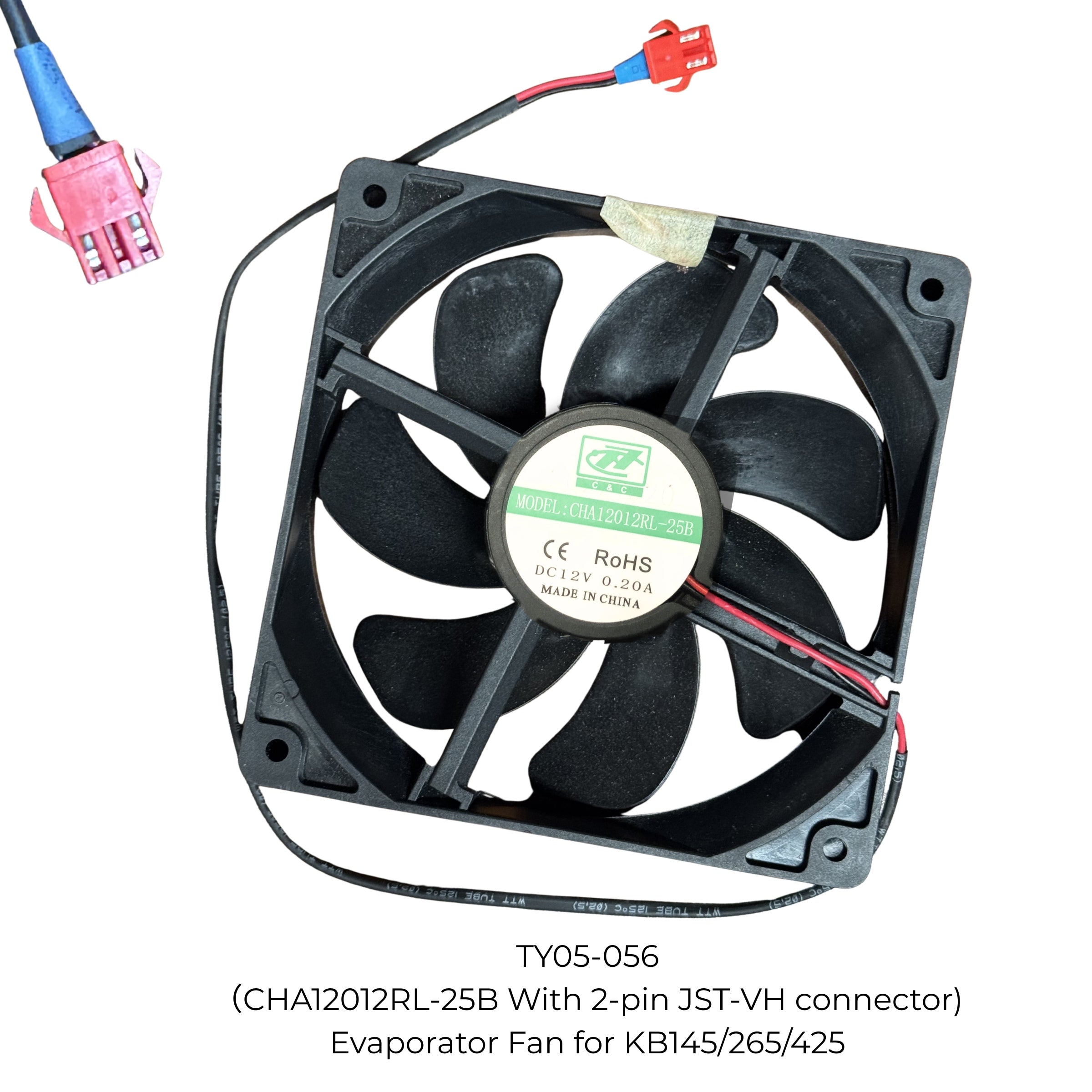 DC Fan Spare Parts For KB145 | KB265 | KB425