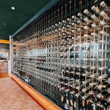 Load image into Gallery viewer, Elegant Acrylic and Metal Wine Racks with LED Lighting
