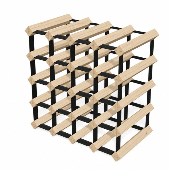 20 Bottle Timber Wine Rack | 4x4 Configuration