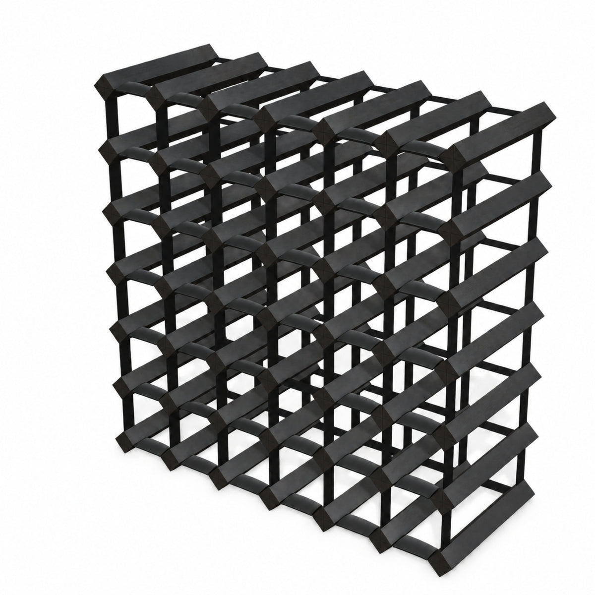 42 Bottle Timber Wine Rack | 6x6 Configuration