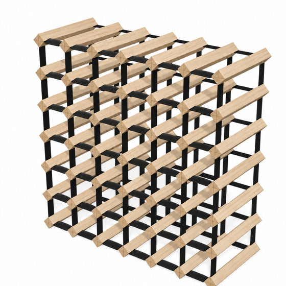 42 Bottle Timber Wine Rack | 6x6 Configuration