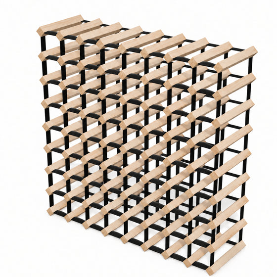 72 Bottle Timber Wine Rack | 8x8 Configuration