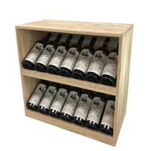 Load image into Gallery viewer, 14 Bottle Display Wine Cube
