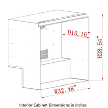 Load image into Gallery viewer, 2-Door Full Stainless Under Bench Beverage Fridge, Outdoor
