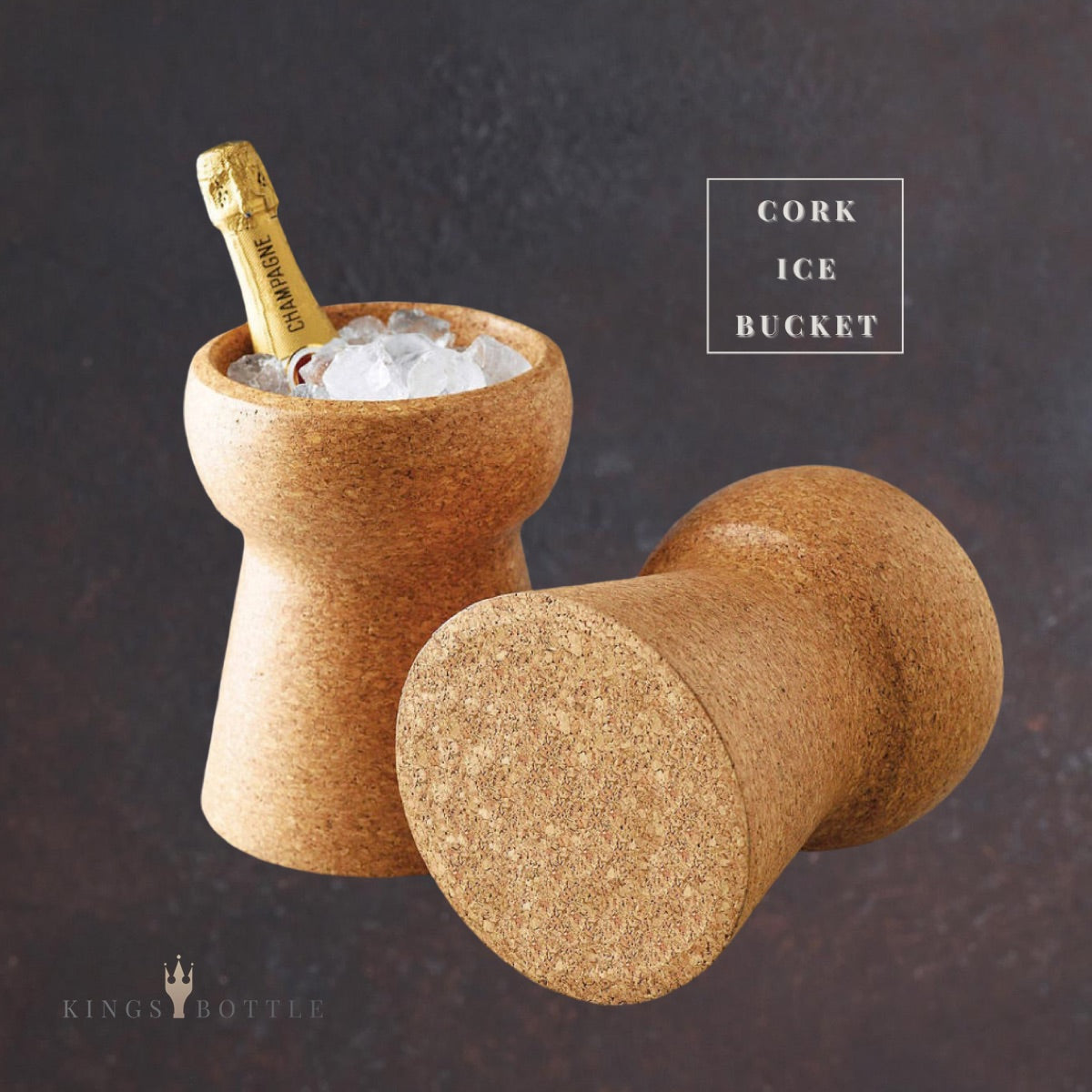 Champagne Cork Ice Bucket KBX002CIB